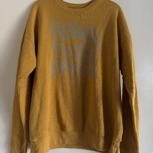 Parks Project Women's Yellow Sweatshirt